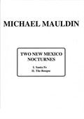 Two New Mexico Nocturnes, for Piano