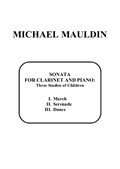 Sonata for Clarinet and Piano: Three Studies of Children
